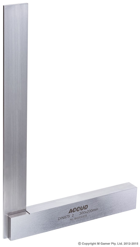 300mm Wide Base Machinist Square